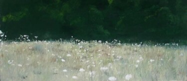 Painting titled "Pré fleuri" by Mathieu Weemaels, Original Artwork