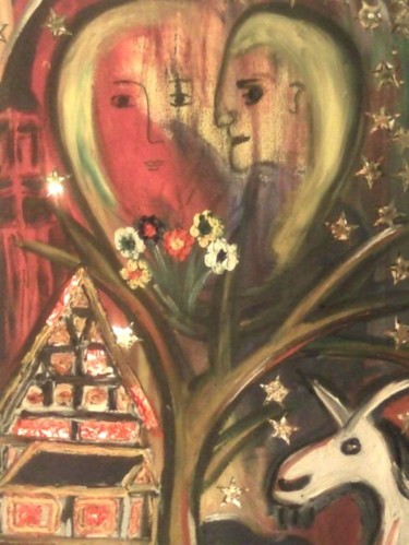 Painting titled "Encuentro" by Georg Kiehn, Original Artwork