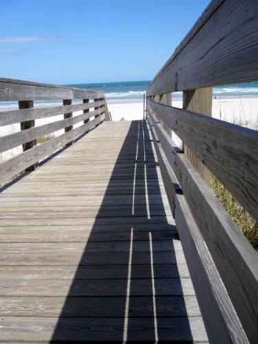 Photography titled "Boardwalk" by Angelo Di Pietrantonio, Original Artwork
