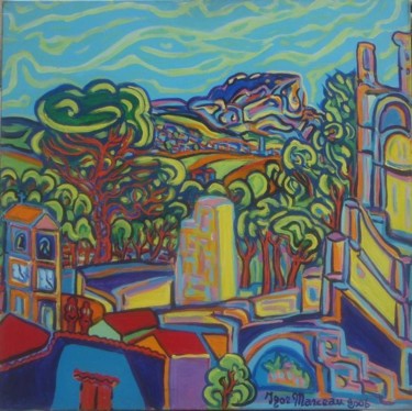 La ste victoire vue du chateau de Ventabren