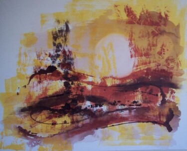 Pintura titulada "Abstracto serie 09-6" por Rosario De Mattos, Obra de arte original, Oleo