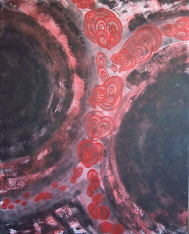 Pintura titulada "Puedes contar conmi…" por Rosario De Mattos, Obra de arte original, Oleo