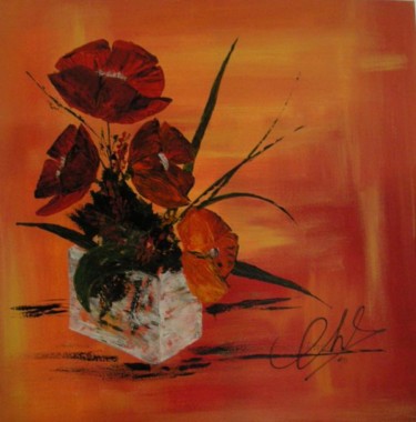 Painting titled "Komposs" by Roger Chastel, Original Artwork