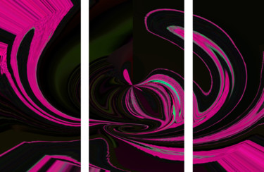 Arts numériques intitulée "FUSHIA" par Catherine Lesueur (C.Lesueur), Œuvre d'art originale