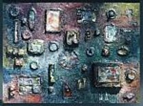 Painting titled "Beneath Sacred Grou…" by Ralph Levesque, Original Artwork