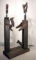 Sculpture titled "Lovers" by Ralph Levesque, Original Artwork