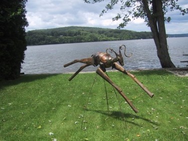 Sculpture titled "Run, Run, Run" by Ralph Levesque, Original Artwork