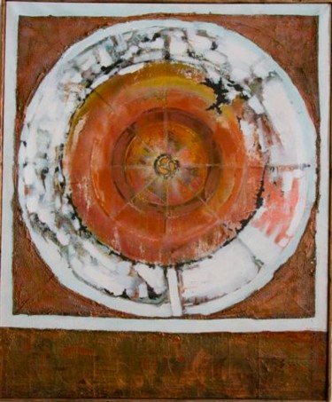 Painting titled "Mandala to the Unex…" by Ralph Levesque, Original Artwork