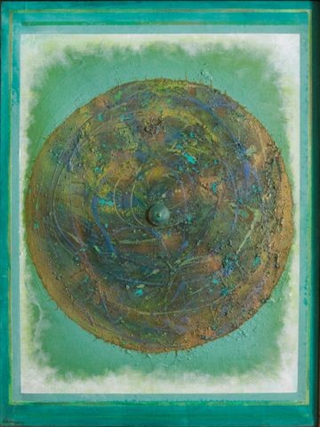 Painting titled "Breathing Emptiness…" by Ralph Levesque, Original Artwork