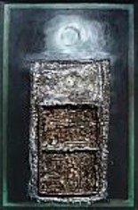 Painting titled "Secret Site" by Ralph Levesque, Original Artwork