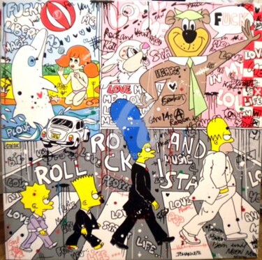 绘画 标题为“ROCK AND ROLL STAR” 由Johanne 8, 原创艺术品