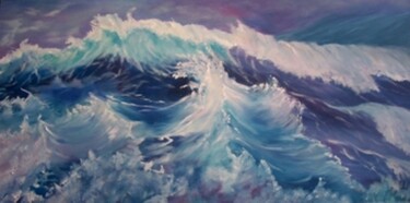 제목이 "TEMPESTADE I"인 미술작품 Isabel Alfarrobinha로, 원작, 기름