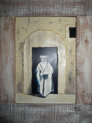 Peinture intitulée "Touareg (d'après un…" par D A N ' I M A G ' I N, Œuvre d'art originale