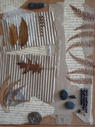 Collages intitulée "Automne (1)" par D A N ' I M A G ' I N, Œuvre d'art originale