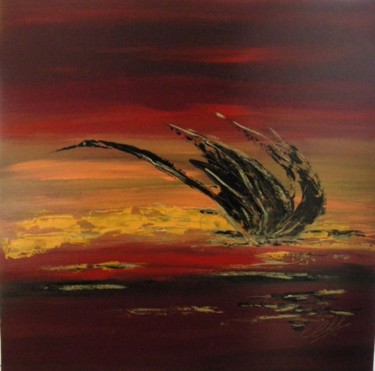 Painting titled "Le bain" by Roger Chastel, Original Artwork