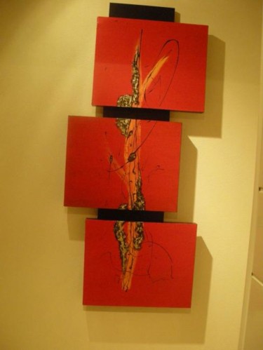Painting titled "Envolée" by Roger Chastel, Original Artwork