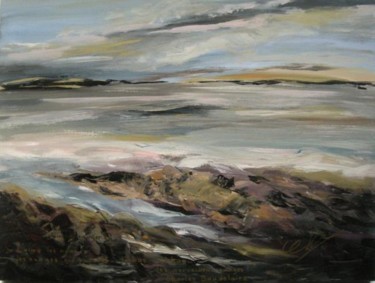 Painting titled "Nuages" by Roger Chastel, Original Artwork