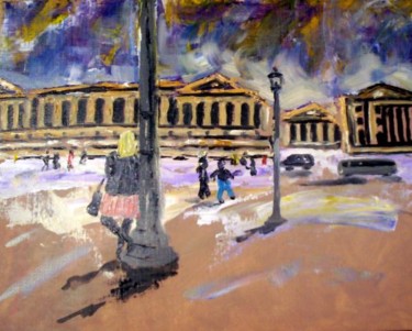 Peinture intitulée "Waiting Game" par Alan Embrée Osler, Œuvre d'art originale