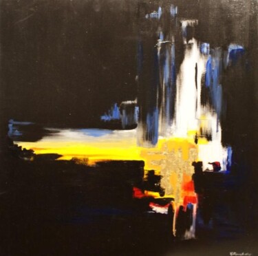 Peinture intitulée "Au revoir" par René Vincent-Viry, Œuvre d'art originale, Acrylique