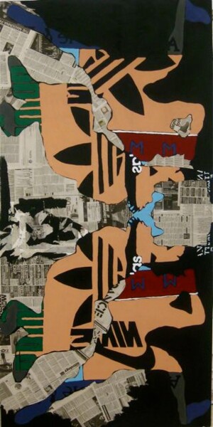 Painting titled "Breakdance" by Unknown Artist, Original Artwork