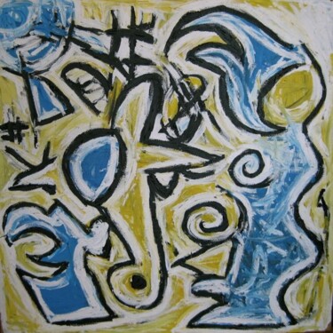 Painting titled "Flying" by Unknown Artist, Original Artwork