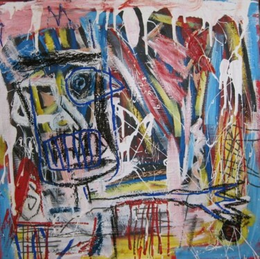 Painting titled "Colour assault" by Unknown Artist, Original Artwork
