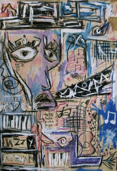 Painting titled "Talker" by Unknown Artist, Original Artwork