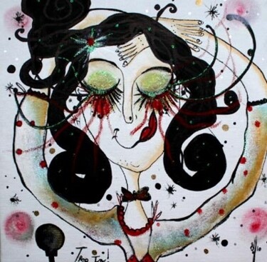 Peinture intitulée "Trop in !" par Emilie Teillaud, Œuvre d'art originale