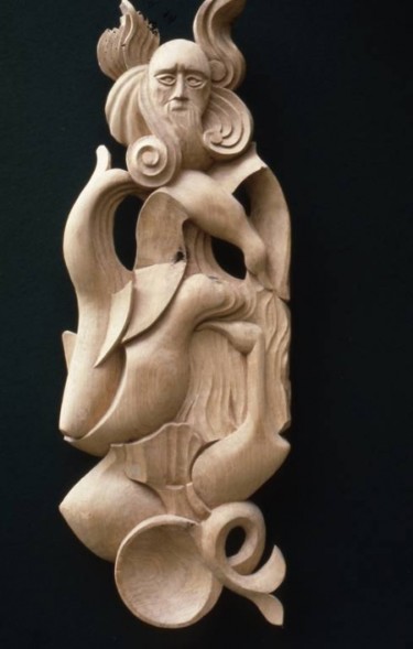 Sculpture titled "Portsall (Marée Noi…" by Michel Ferre, Original Artwork