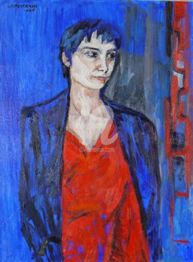 Pittura intitolato "luisa" da Bruno, Opera d'arte originale, Olio