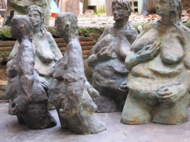 Rzeźba zatytułowany „GROUPE DE SCULPTURE…” autorstwa Michel Moskovtchenko, Oryginalna praca, Inny