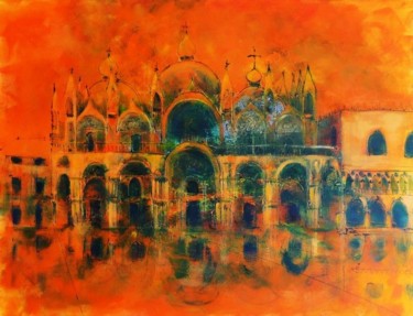 Peinture intitulée "san marco" par Thyga, Œuvre d'art originale