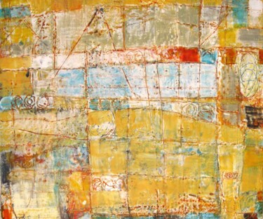 Painting titled "E 27" by Beata Wehr, Original Artwork, Oil