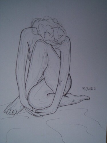 Desenho intitulada "Novos_desenhos_040.…" por Romeo Zanchett, Obras de arte originais