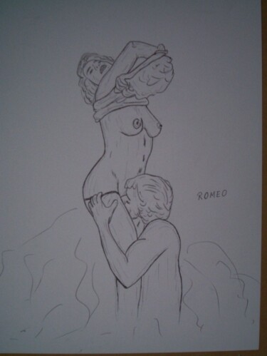 Desenho intitulada "Novos_desenhos_049.…" por Romeo Zanchett, Obras de arte originais