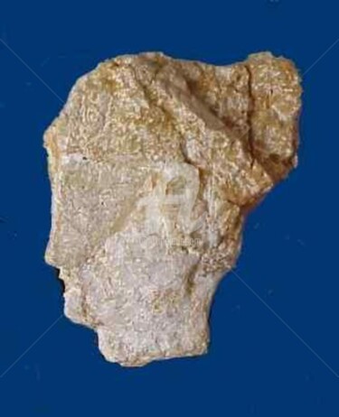 Scultura intitolato "pietra d'abruzzo" da Bruno, Opera d'arte originale, Pietra