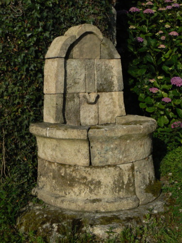 Design intitulée "FONTAINE" par Venner Fanch, Œuvre d'art originale, Meuble