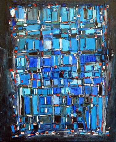 Painting titled "Akhnaten 2" by Jose Carlos Sarmento, Original Artwork