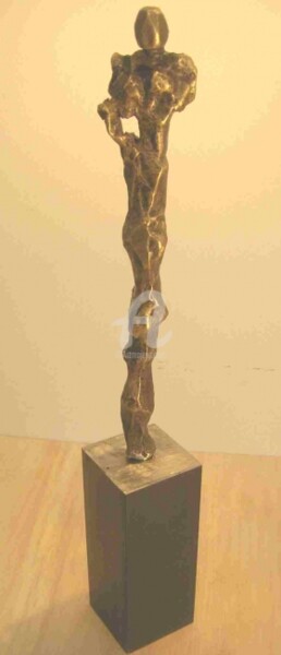 Sculpture intitulée "Petite Femme" par Olivier Lecourtois, Œuvre d'art originale, Autre