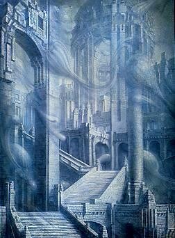 Painting titled "Huile / Toile" by Gérard Di-Maccio, Original Artwork