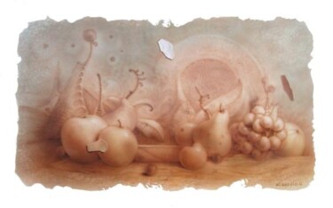 Painting titled "No Title" by Gérard Di-Maccio, Original Artwork