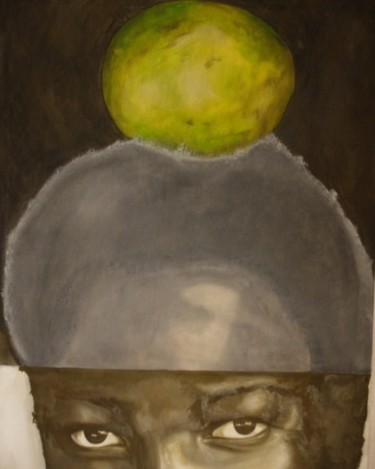 Painting titled "Focus" by Eb, Original Artwork, Oil