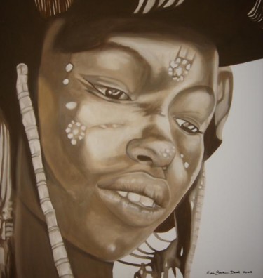 Painting titled "illuminata" by Eb, Original Artwork, Oil