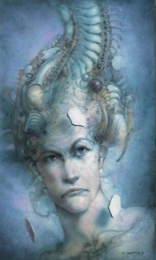 Painting titled "No Title" by Gérard Di-Maccio, Original Artwork