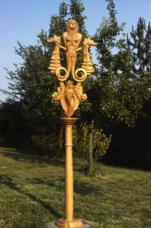 Sculpture intitulée "Sirènes et hippocam…" par Michel Ferre, Œuvre d'art originale