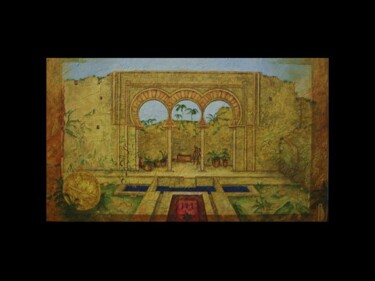 Peinture intitulée "sueño andaluz" par Oleos Heiko, Œuvre d'art originale