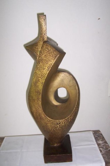 Pintura titulada "TORSO  FEMENINO TEC…" por Víctor Martínez Vásquez, Obra de arte original