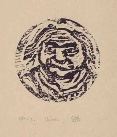 Dessin intitulée "Victor." par Frhégo, Œuvre d'art originale, Autre