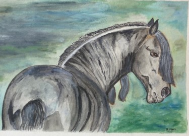 Cheval gris