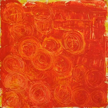 Pittura intitolato "the crux of the mat…" da F, Opera d'arte originale
